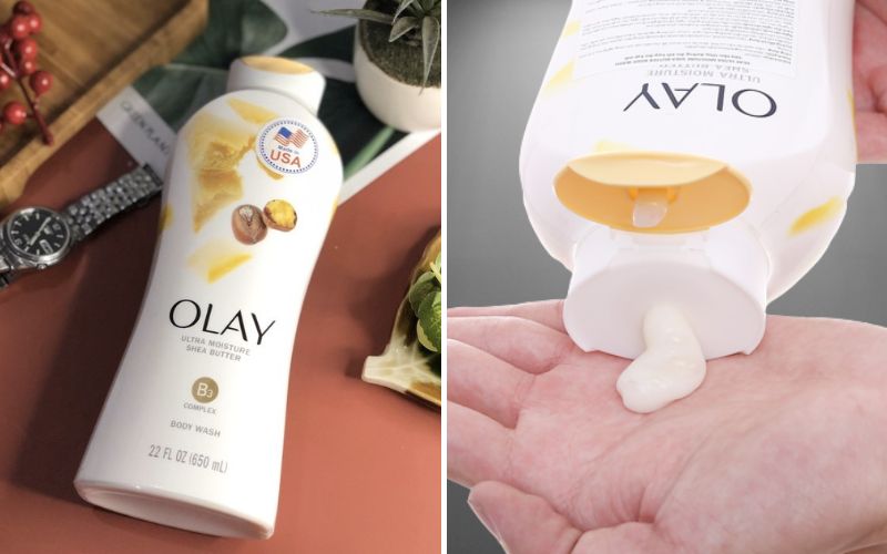 Sữa tắm Olay dưỡng ẩm chiết xuất bơ hạt mỡ