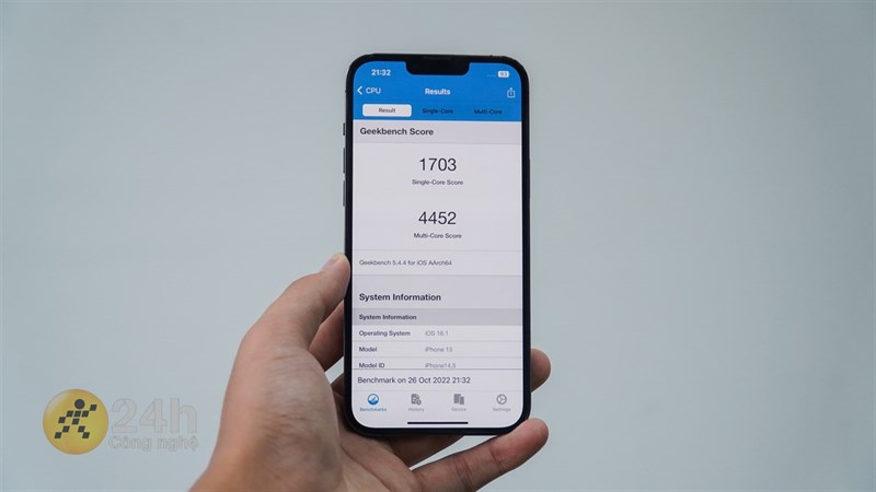 Đánh giá iPhone 13 Pro Max cập nhật iOS 16.1