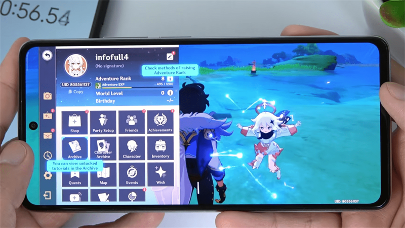 Chiến game GI trên Mi 11T 5G