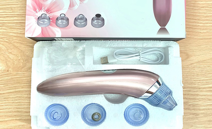 Máy hút mụn Beauty Skin Care XN-8030 tích hợp 5 chế độ hút khác nhau