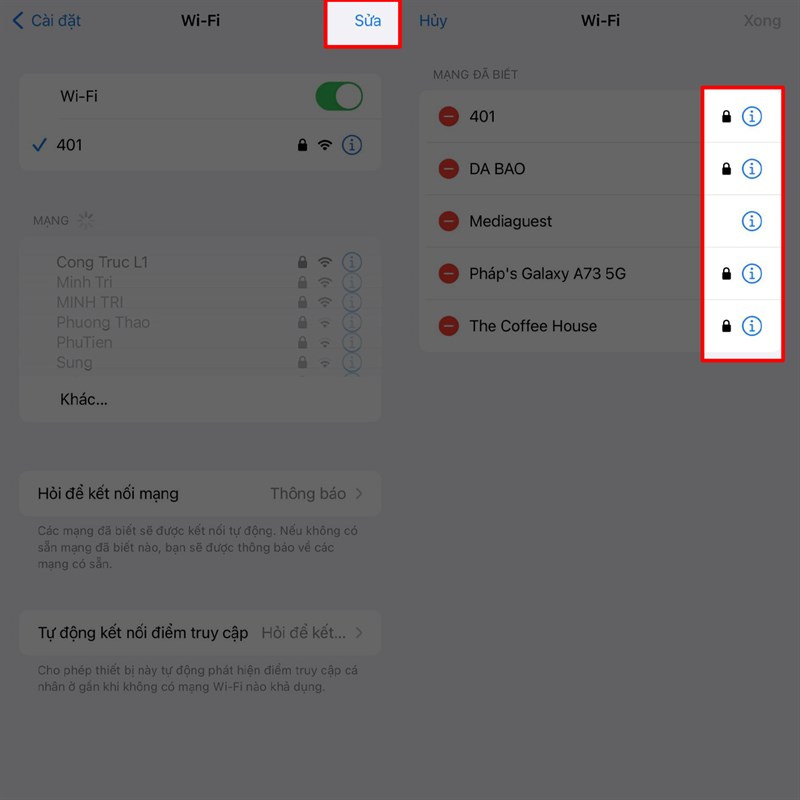 Hướng dẫn cách xem mật khẩu WiFi trên iPhone 14