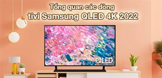 Tổng quan các dòng tivi Samsung QLED 4K 2022