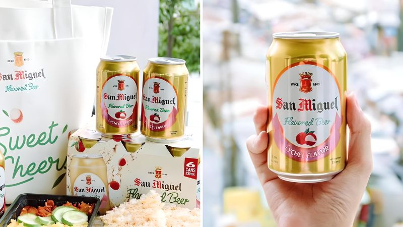 Cách bảo quản và lưu ý khi dùng bia trái cây San Miguel vị vải