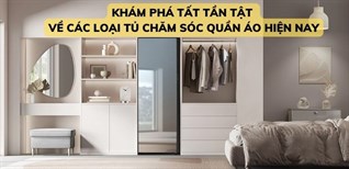 Khám phá tất tần tật về tủ chăm sóc quần áo hiện nay