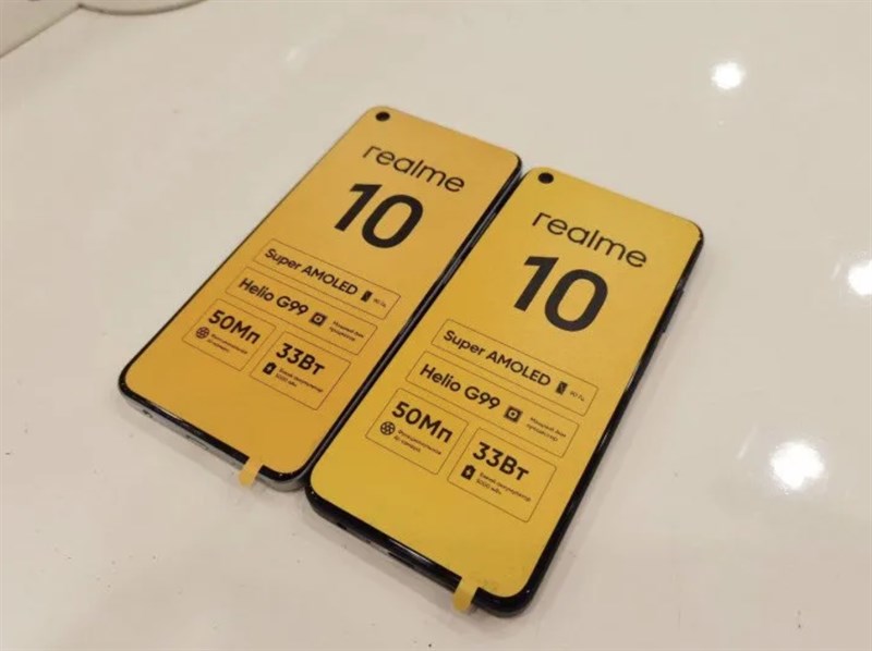 Hình ảnh Realme 10 4G bị rò rỉ