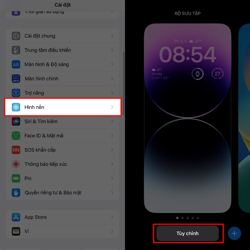 Cách theo dõi thời tiết trên màn hình khóa iOS 16