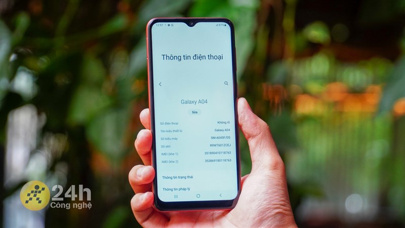 Đánh giá pin Galaxy A04: Pin 5.000 mAh cho thời lượng dùng đến 8 tiếng Đánh giá pin Galaxy A04: Pin 5.000 mAh cho thời lượng dùng đến 8 tiếng