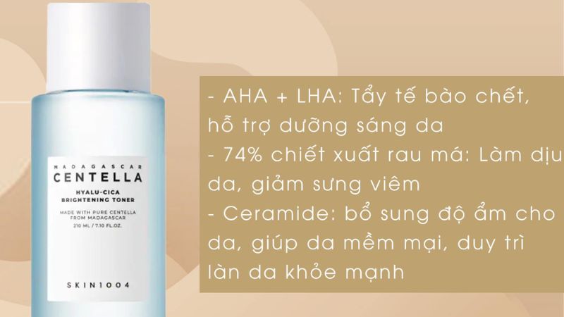 Thành phần của Skin1004 Madagascar Centella Hyalu-Cica