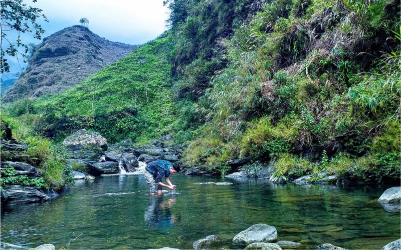 Cắm trại tại bản Du Già, Hà Giang