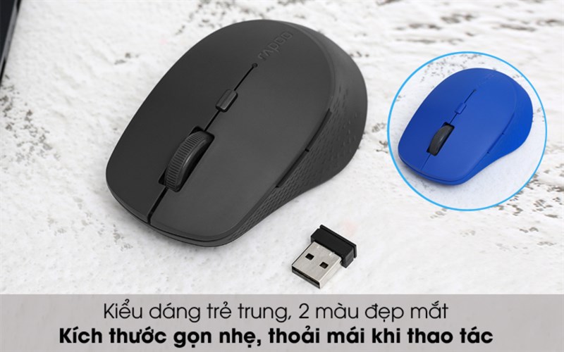 Chuột Không dây Bluetooth Silent Rapoo M300