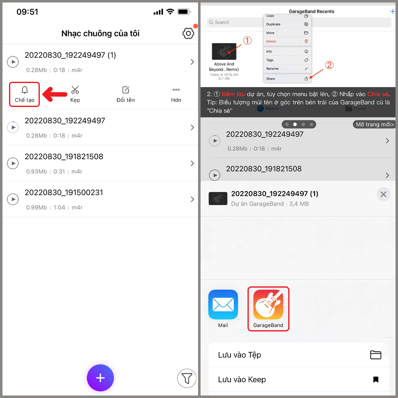 Cách cài nhạc chuông iPhone remix