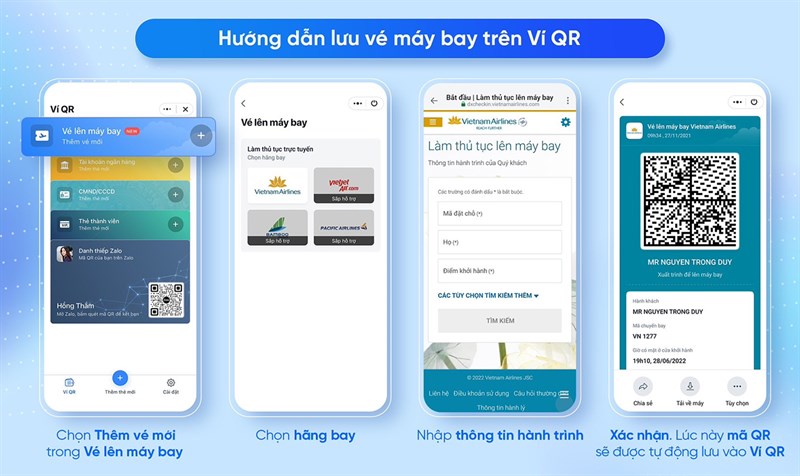 Hình ảnh Zalo nâng cấp tính năng Ví QR