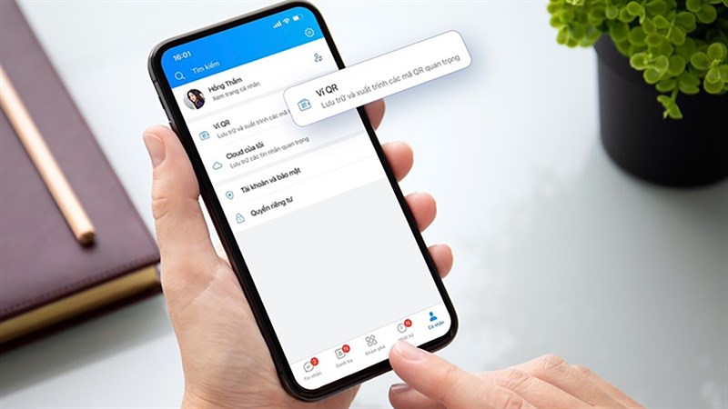 Hình ảnh Ví QR trên Zalo Pay