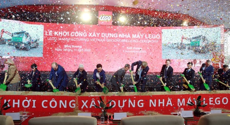 LEGO khánh hành nhà máy tỷ USD tại Việt Nam