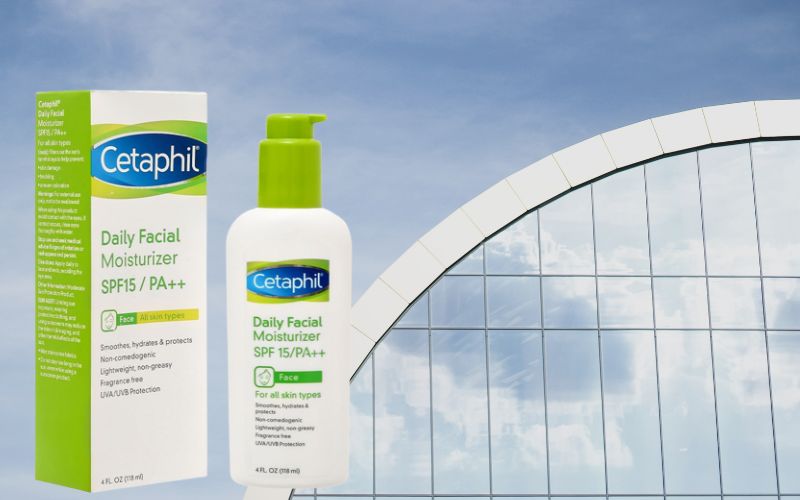 Bao bì của kem chống nắng dưỡng ẩm Cetaphil