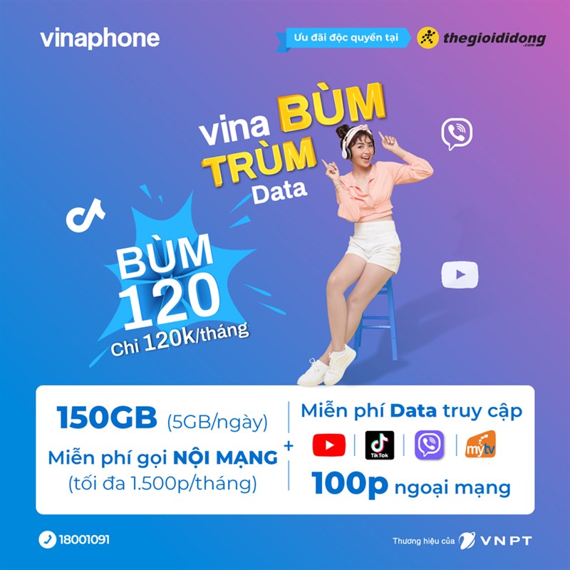 Gói cước Bùm 120