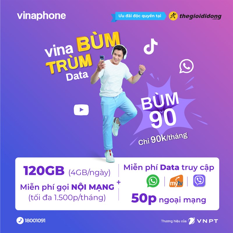 Gói cước Bùm 90