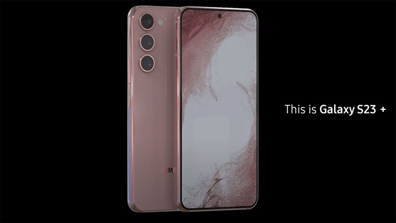 Hình ảnh concept Samsung Galaxy S23+