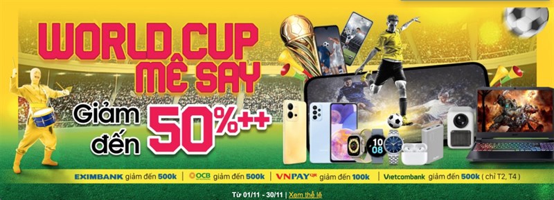 Chương trình khuyến mãi Thế Giới Di Động