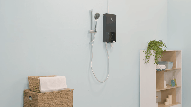 Máy nước nóng trực tiếp Ariston 4500W AURES TOP 4.5P - Thiết kế sang trọng Máy nước nóng trực tiếp Ariston 4500W AURES TOP 4.5P - Thiết kế sang trọng