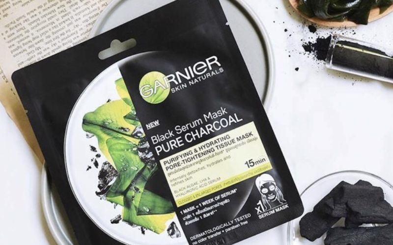 Mặt nạ than tre rong biển Garnier chưa ghi nhận tác dụng phụ