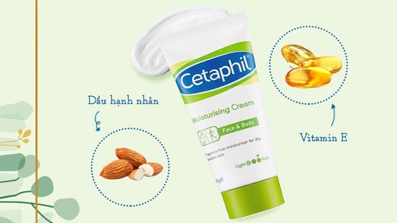 Kem dưỡng Cetaphil Moisturizing Cream dưỡng ẩm