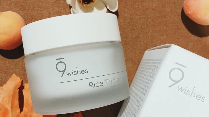 Kem dưỡng 9Wishes Rice radiance