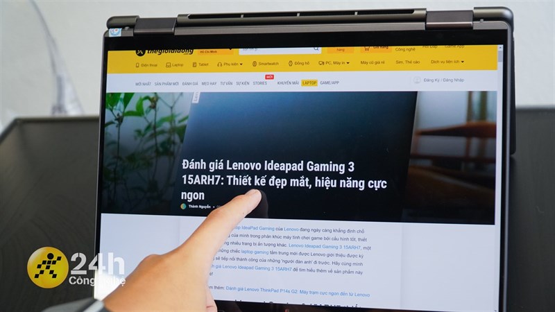 Về trải nghiệm khi dùng màn hình của Lenovo Yoga Slim 7 14IAL7 thì mình cũng đánh giá tốt. Về trải nghiệm khi dùng màn hình của Lenovo Yoga Slim 7 14IAL7 thì mình cũng đánh giá tốt.