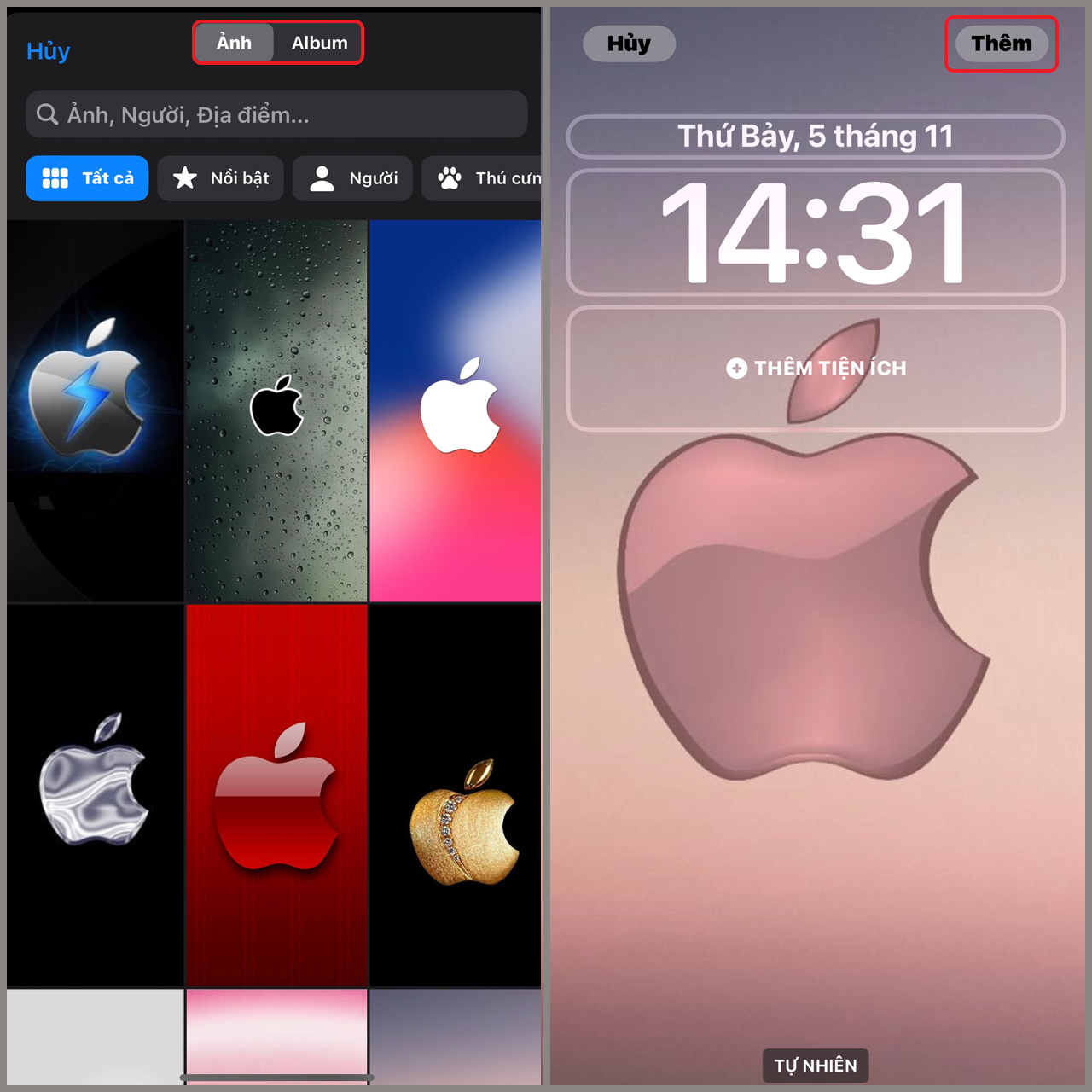 iPhone 5s của em Khi phát động lại là screen nền White táo đen