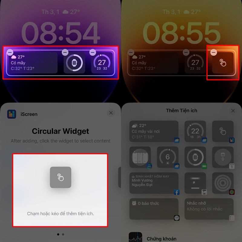 Cách hiển thị phần trăm pin lên màn hình khóa iPhone 14