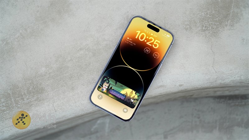 Cách hiển thị phần trăm pin lên màn hình khóa iPhone 14