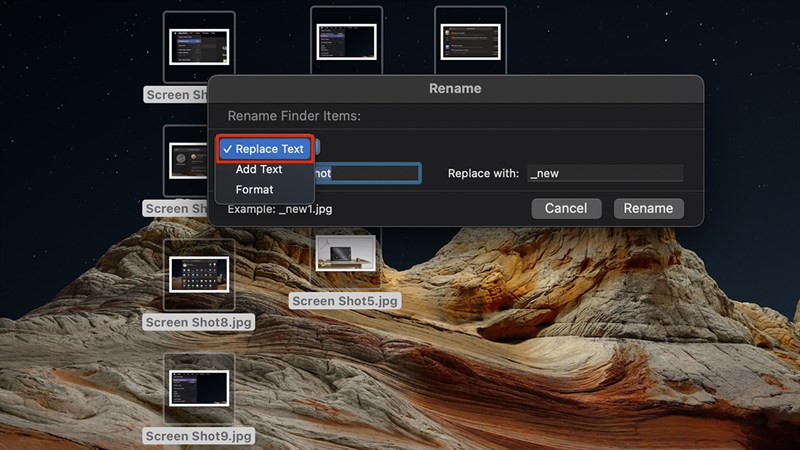 Cách đổi tên File hàng loạt trên MacBook giúp bạn thuận tiện Cách đổi tên File hàng loạt trên MacBook giúp bạn thuận tiện