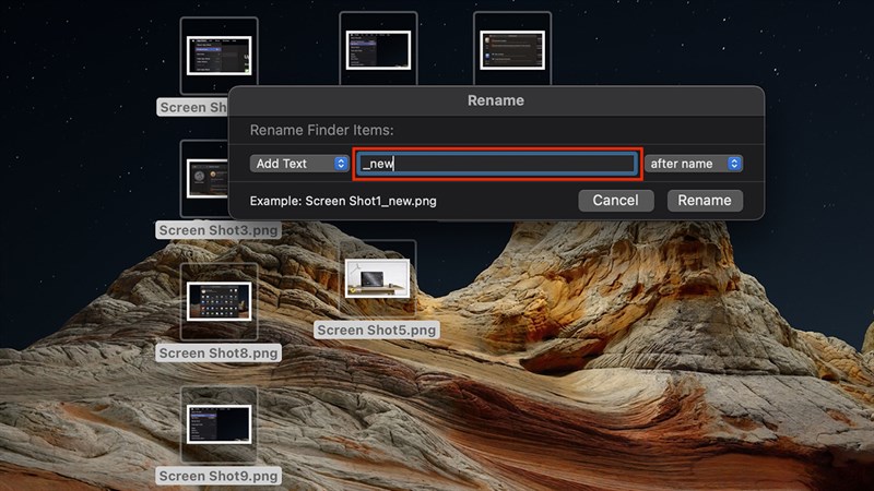 Cách đổi tên File hàng loạt trên MacBook giúp bạn thuận tiện Cách đổi tên File hàng loạt trên MacBook giúp bạn thuận tiện
