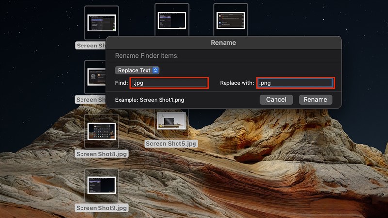 Cách đổi tên File hàng loạt trên MacBook giúp bạn thuận tiện Cách đổi tên File hàng loạt trên MacBook giúp bạn thuận tiện