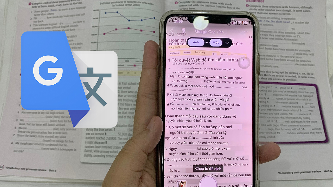 Cách Google dịch hình ảnh trên iPhone thành tiếng Việt cực kỳ hữu ích