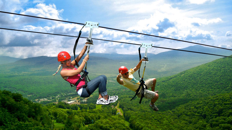 Trò chơi cảm giác mạnh Zipline