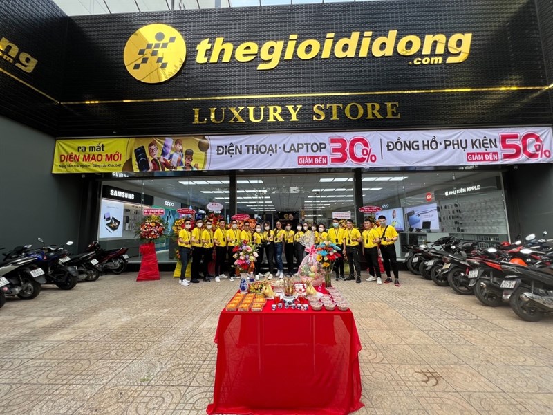 Thế Giới Di Động Luxury 359 Lê Văn Sỹ khởi động chương trình giảm giá để tri ân khách hàng, chào mừng khai trương Thế Giới Di Động Luxury 359 Lê Văn Sỹ khởi động chương trình giảm giá để tri ân khách hàng, chào mừng khai trương