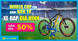 World Cup Lớn Giảm Siêu To - Xe đạp địa hình SALE sốc đến 50%
