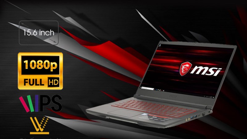 Màn hình MSI Gaming GF63 Thin