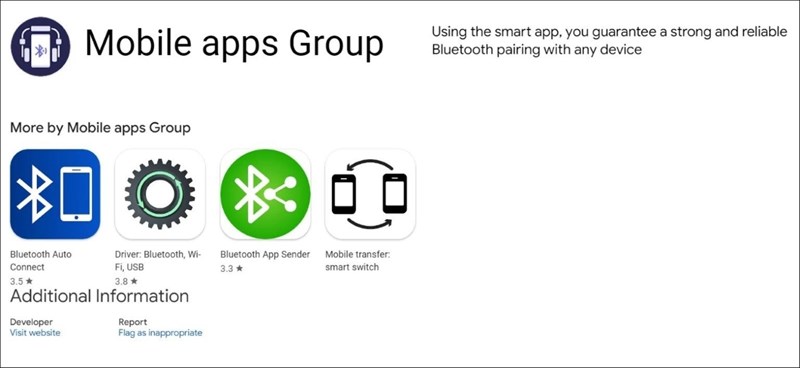 Mobile apps Group có tiền án phát tán mã độc