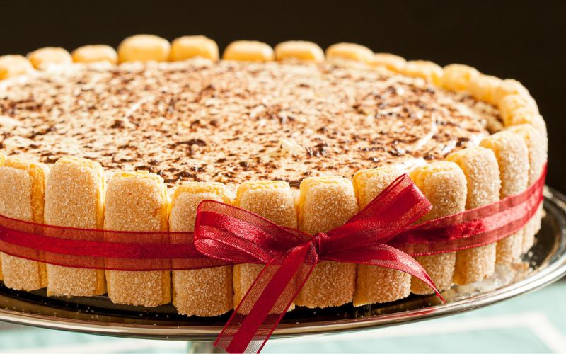 Mẫu bánh kem sinh nhật tiramisu đẹp