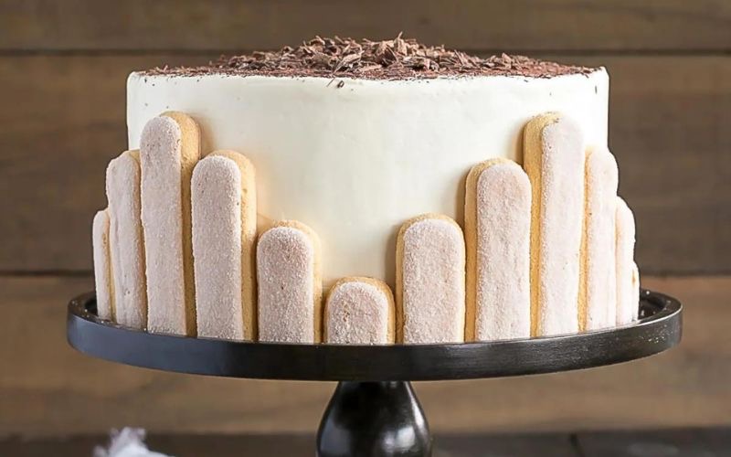 Mẫu bánh kem sinh nhật tiramisu đẹp