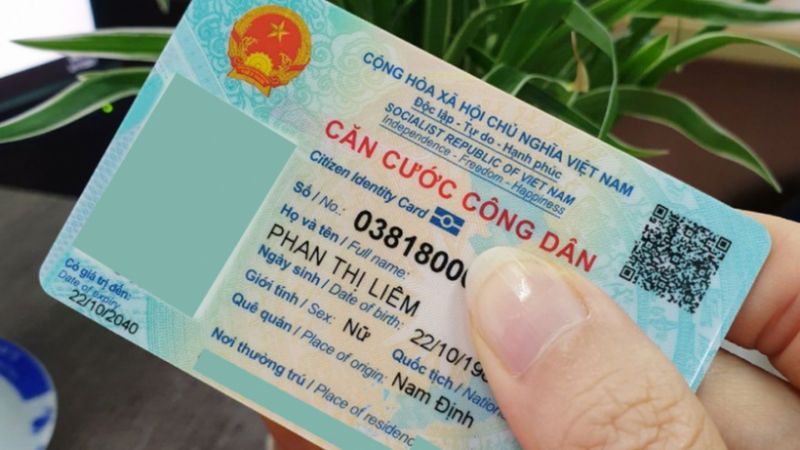 Thông tin về thẻ Căn cước công dân gắn chip