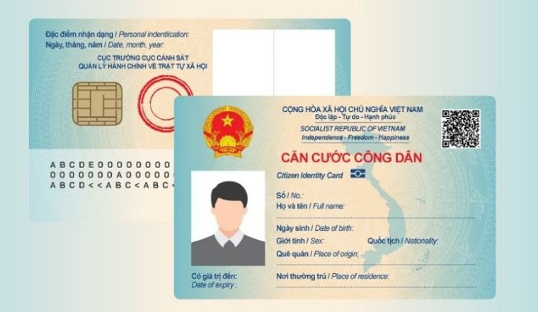 Ý nghĩa 12 con số trên thẻ Căn cước công dân gắn chip  