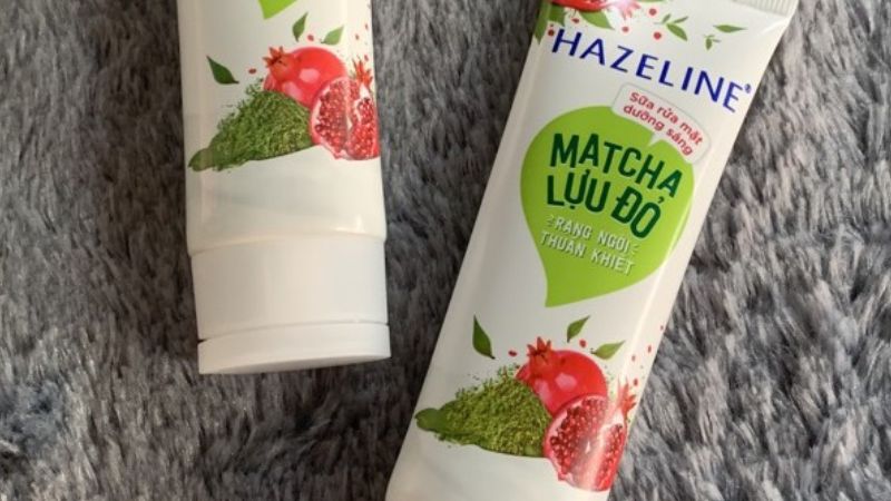 Làm cách nào để phân biệt Sữa rửa mặt Hazeline Matcha lựu đỏ thật giả