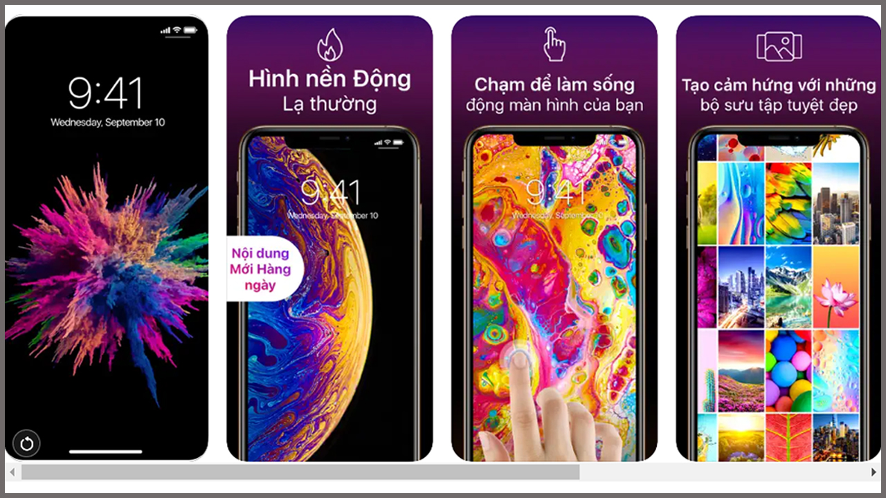 Tải bộ hình nền màu sắc dạng sóng dành riêng cho iPhone