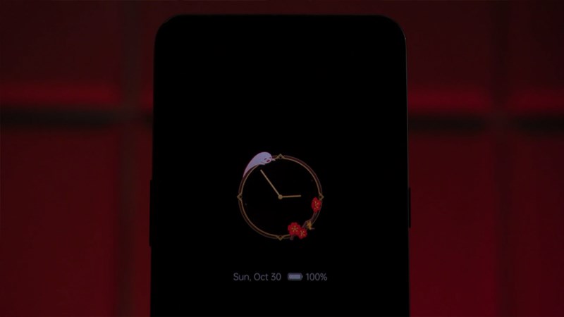 Giao diện Always-on-Display của OnePlus Ace Pro Genshin Impact Edition trông rất ngộ nghĩnh Giao diện Always-on-Display của OnePlus Ace Pro Genshin Impact Edition trông rất ngộ nghĩnh