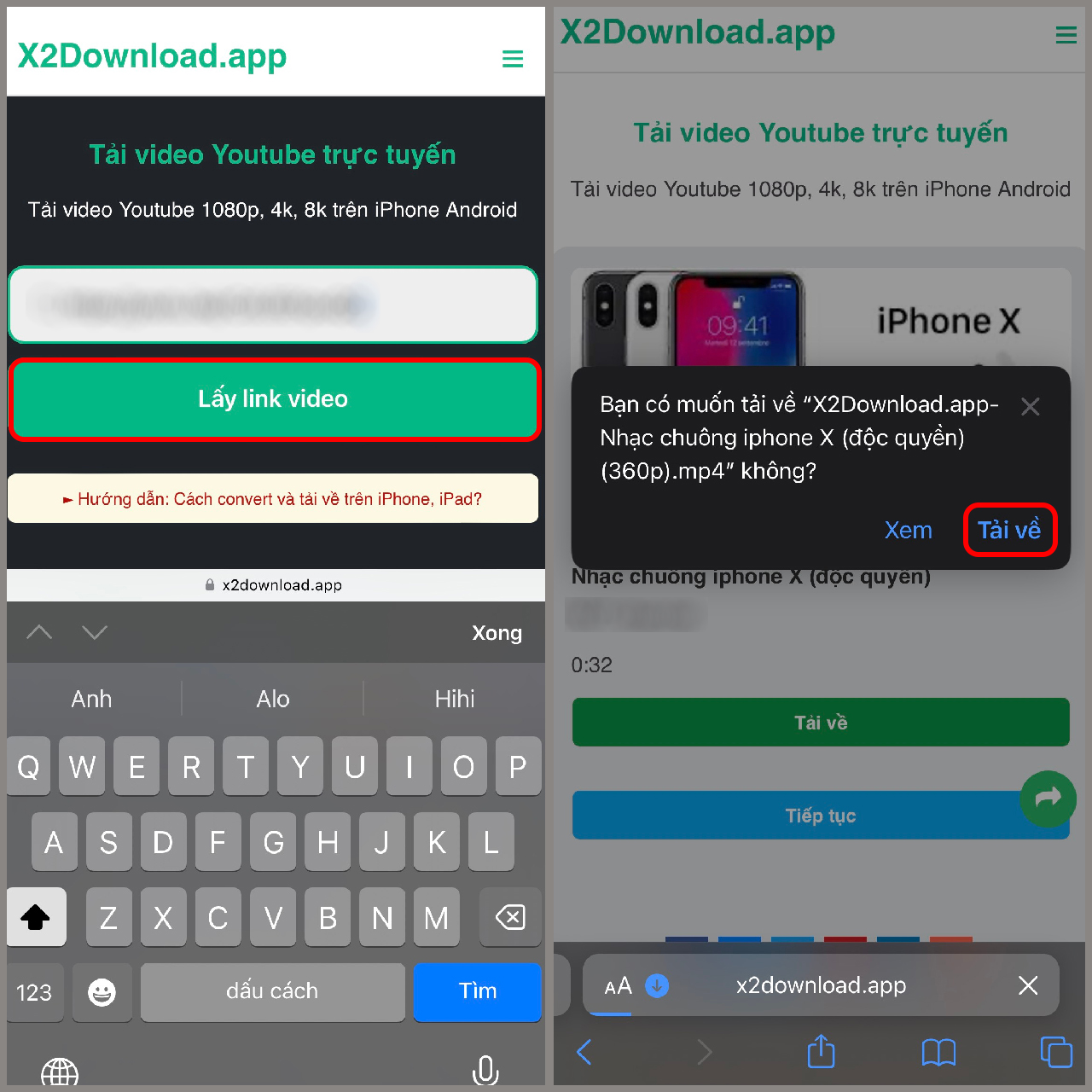 Cách cài nhạc chuông iPhone X