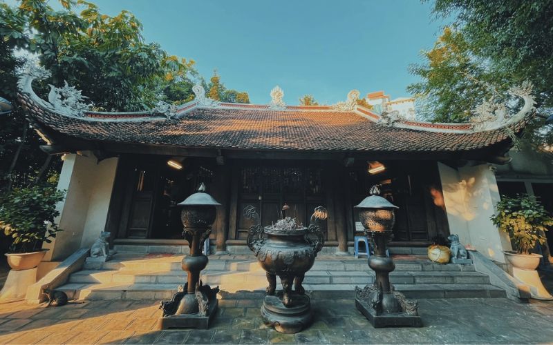 Lối kiến trúc độc đáo của đền Cẩu Nhi
