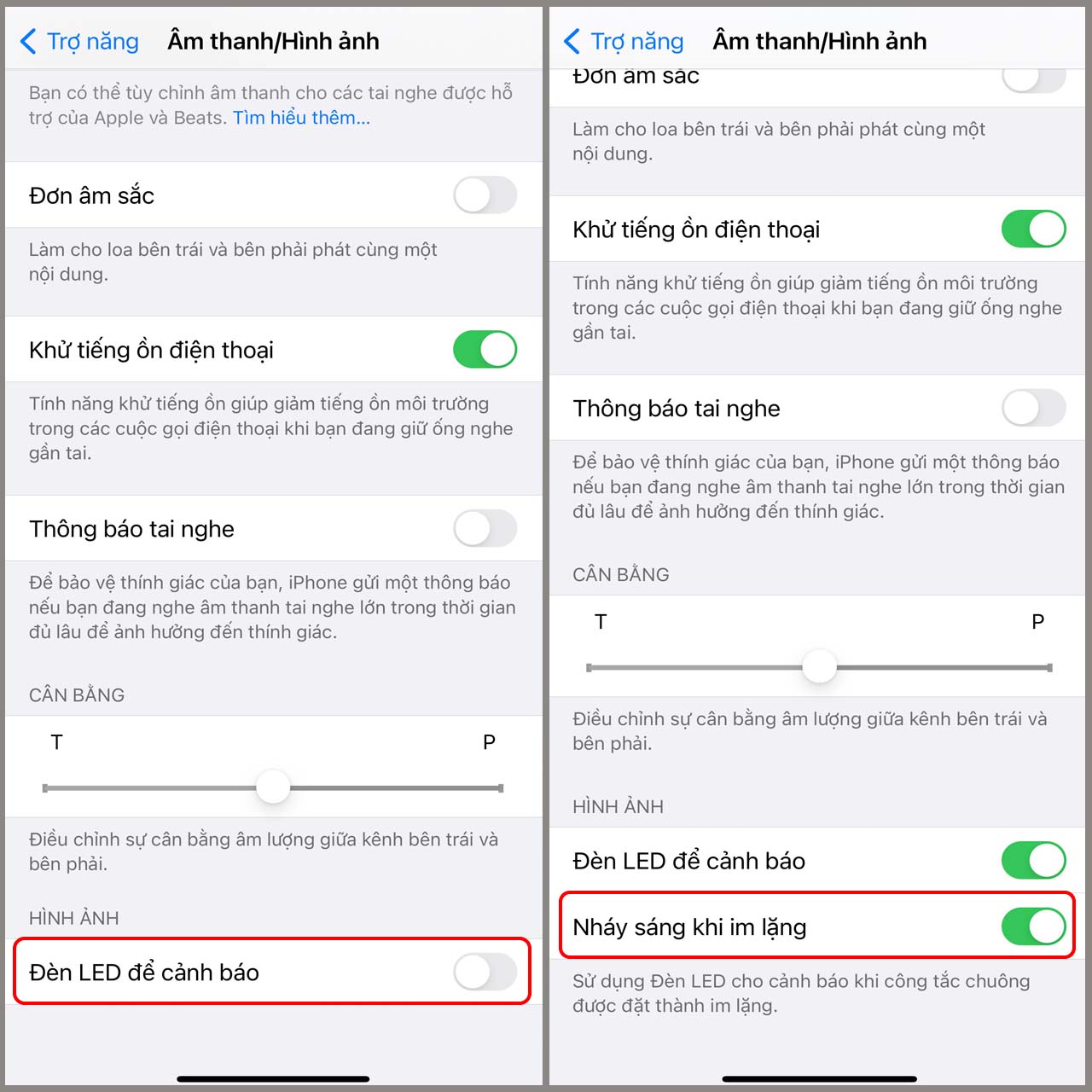 Cách bật đèn flash khi có cuộc gọi đến iPhone 11, iPhone 11 Pro, iPhone 11 Pro Max